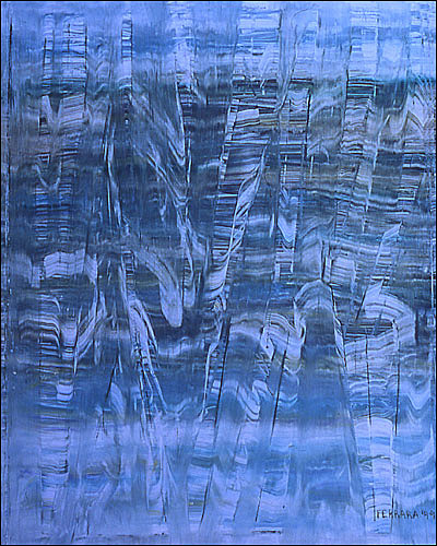 "Between Me and the Sea" - 20" by 16" - oil stick - $500. + S&H